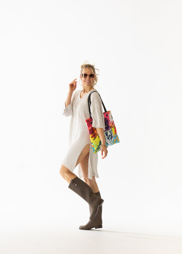 Want to know how to style boots with dresses or skirts? Be Unstoppable! Wet Knot Boots will show you how!